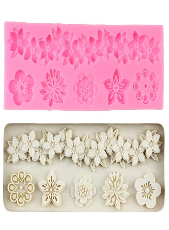 QDMOLDS قوالب سيليكون QDMOLDS باروكية لتزيين الكيك، قوالب زهور دانتيل، قوالب زخرفية حلزونية بارزة لتزيين الكب كيك، قوالب حلوى وشوكولاتة لتزيين الكب كيك، قوالب طين بوليمر، قوالب عجينة السكر - Image 1