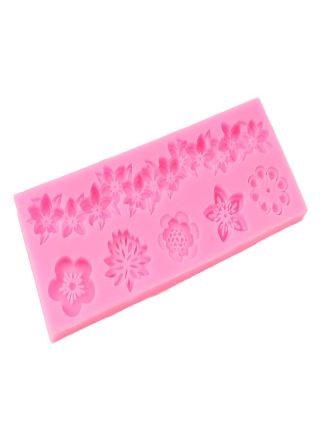 QDMOLDS قوالب سيليكون QDMOLDS باروكية لتزيين الكيك، قوالب زهور دانتيل، قوالب زخرفية حلزونية بارزة لتزيين الكب كيك، قوالب حلوى وشوكولاتة لتزيين الكب كيك، قوالب طين بوليمر، قوالب عجينة السكر - Image 4