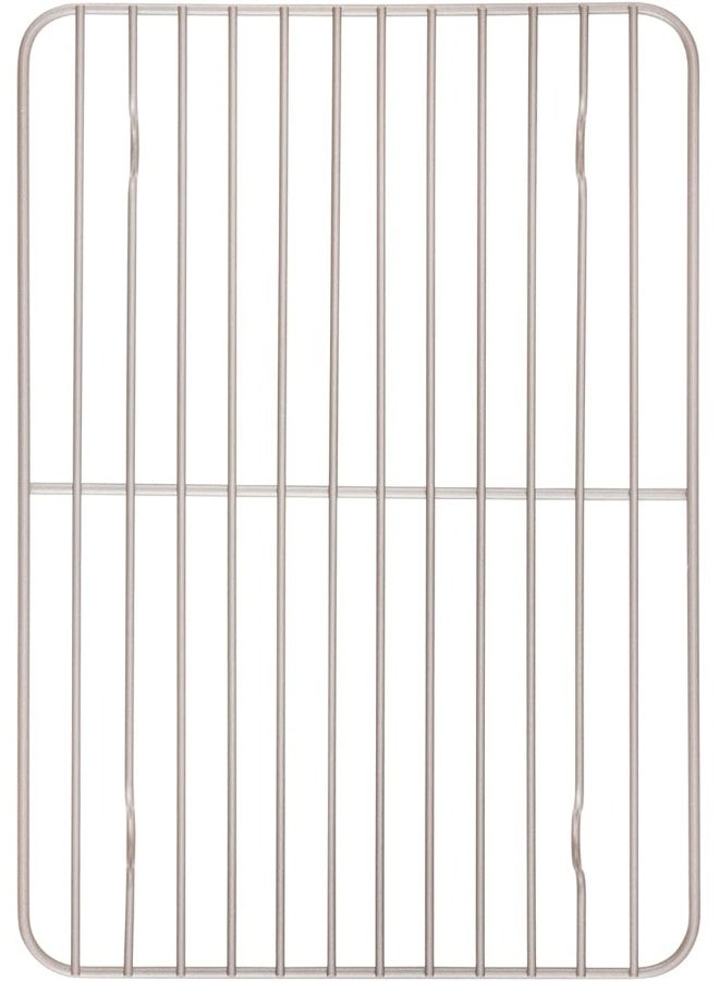 CHEFMADE Baking and Cooling Rack, Heavy Duty Carbon Steel 12.2-Inch Non-Stick Rectangle Wire Rack for Oven Baking For Home Baking Grilling (Champagne Gold) - Image 1
