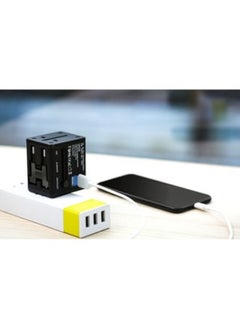 Earldom Universal Travel Adapter All in One International World Travel AC Power Converter Plug Socket  - Image 3