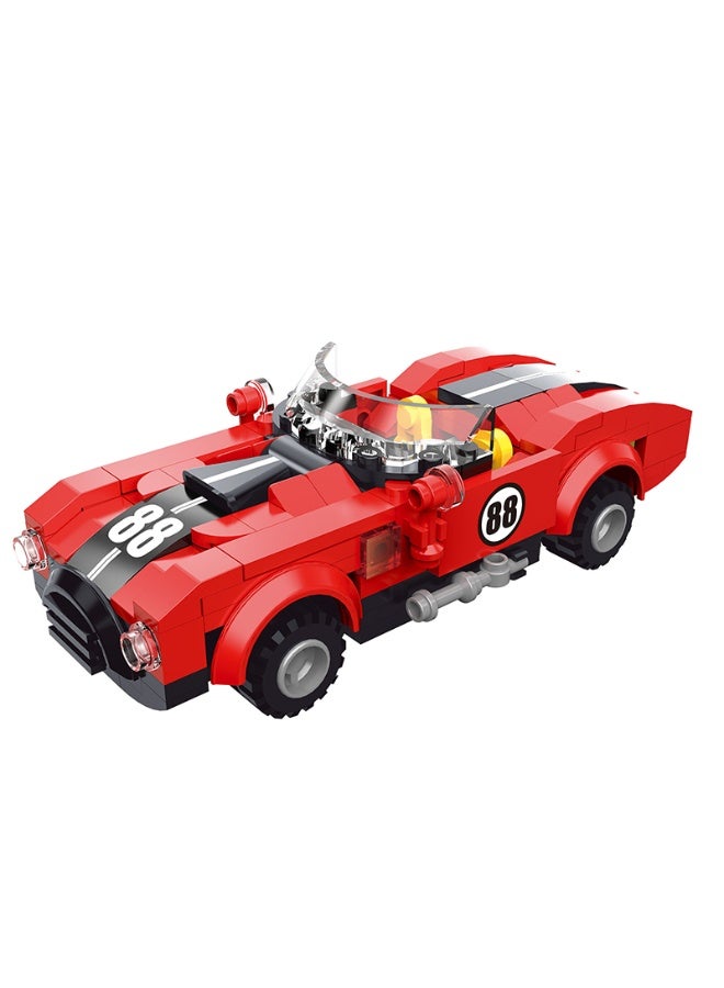 COGO Muscle Car Building Blocks Race Car - 173 Pieces - Image 2