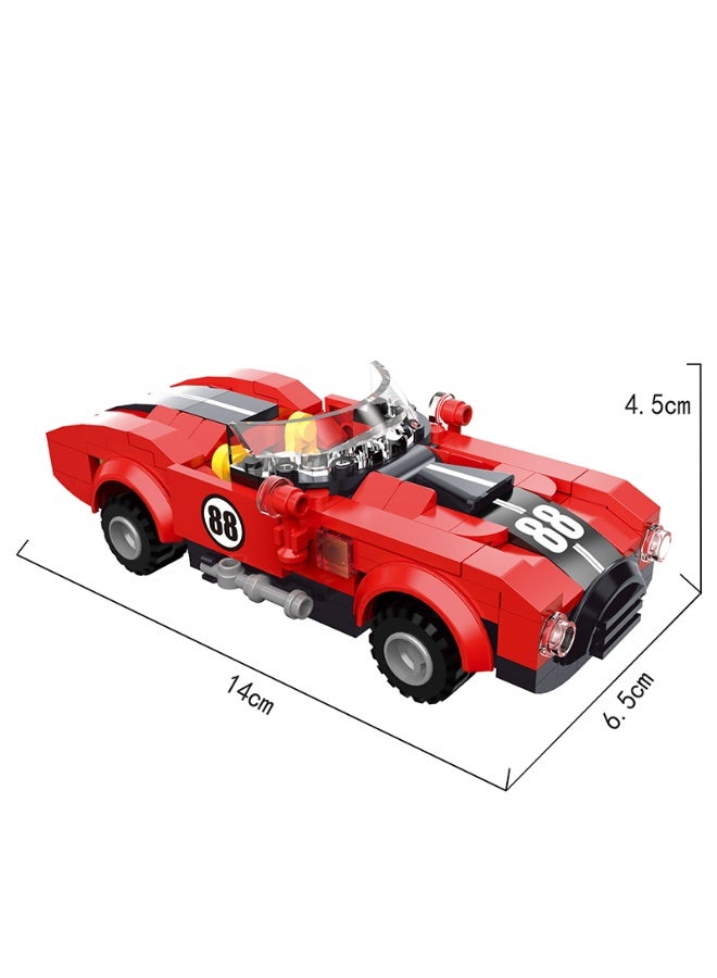 COGO Muscle Car Building Blocks Race Car - 173 Pieces - Image 4