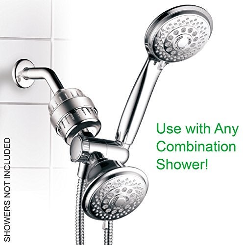 HOTEL SPA - Shower Filter for High Pressure Shower Head - Multi-Blend Shower Head Filter for Hard Water - Fits Filter Shower Head Model 1126 and Hotel Spa Shower 1130, 6-Setting Handheld Showerhead - Image 4