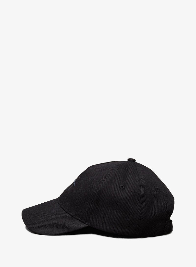 CALVIN KLEIN Printed  Baseball Curve Peak Cap - Image 4