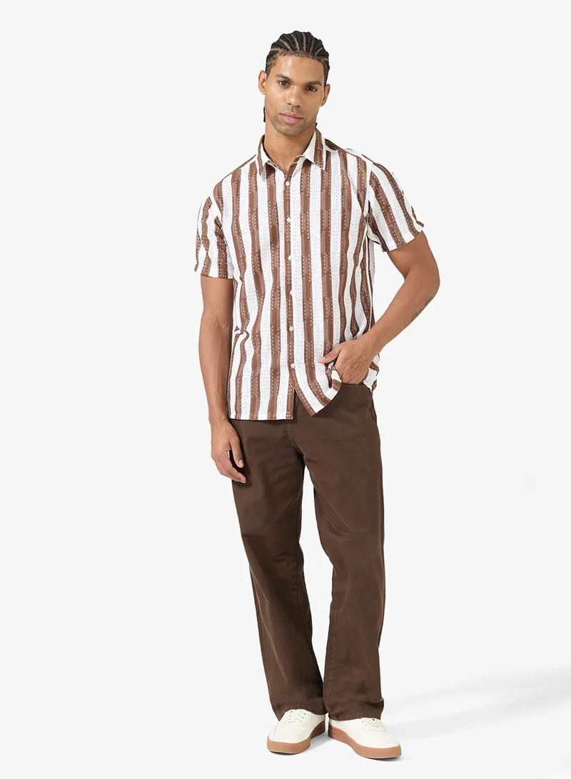 Seventy Five  Regular Fit Classic Shirt for Men | Best Price UAE