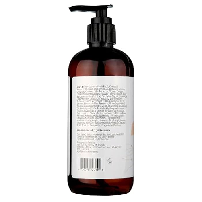Cibu Revive and Restore Conditioner | Repair Conditioner with Oleic Acid, Linoleic Acid, Vitamin E & K | Eliminates Frizz, Seals Split Ends, Strengthens, Fortifies and Smoothens Hair Strands | 11.83oz - Image 2