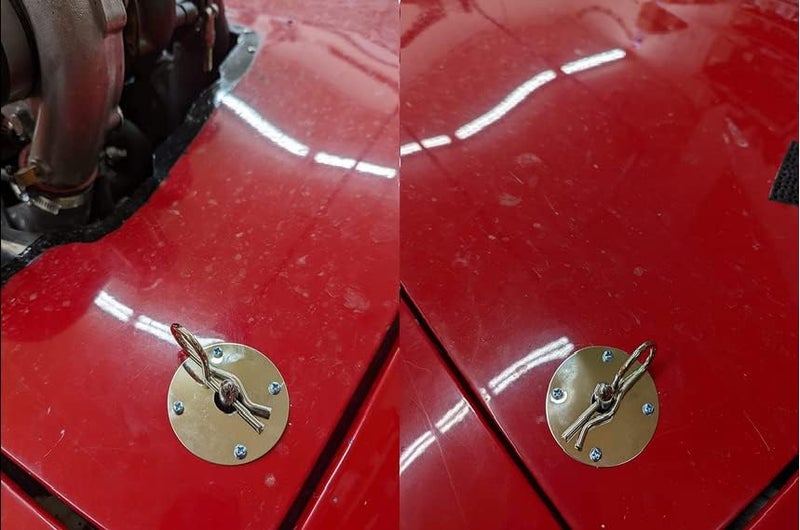 CarBole Chrome Plate Steel Hood Pin Clip Kit (18 Pcs) - Image 5