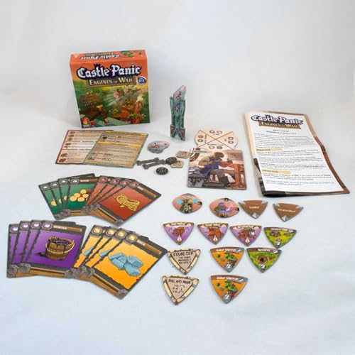Fireside Games Engines of War Castle Panic Expansion Board Game for Adults and Family Cooperative Board Game Ages 8 for 1 to 6 Players - Image 5