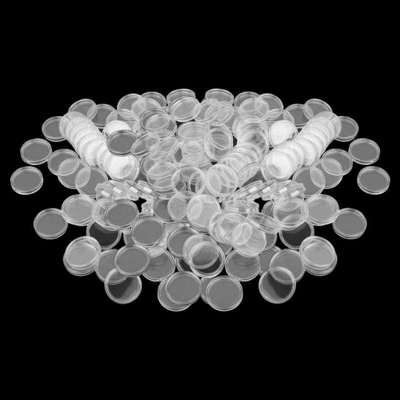 klarako 200 Pieces 19mm Coin Capsules Coin Holder Protector Case Coin Collecting - Image 5
