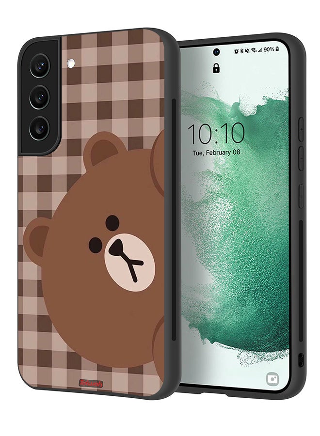 Tolwak Samsung Galaxy S22 Plus 5G Protective Case Cover Teddy Bear - Image 1