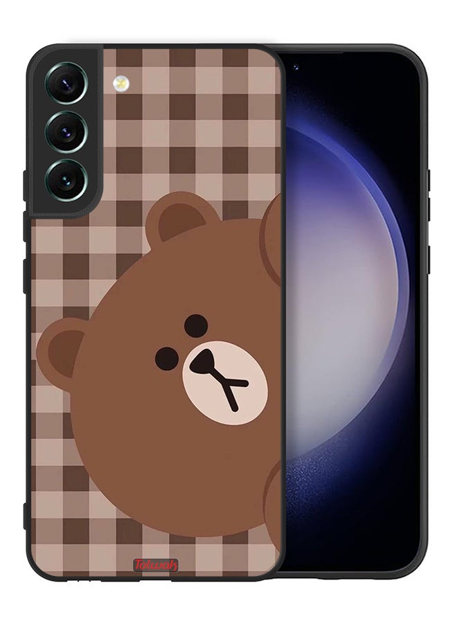 Tolwak Samsung Galaxy S22 Plus 5G Protective Case Cover Teddy Bear - Image 2