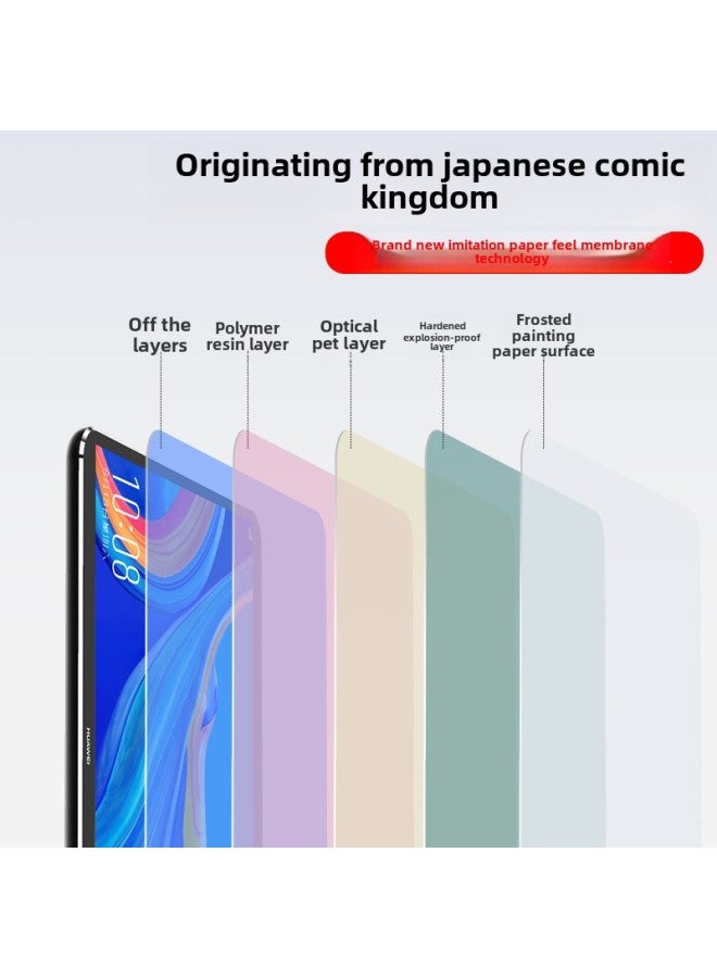 For 2024 Huawei Matepad Pro Class Paper Film 11.5S Glory Flat 12.2 Detachable Film V6 Paper Film-Color:Writing And Drawing Paper Film -Size:Huawei Matepad Paper10.3 Ink Screen  - Image 4