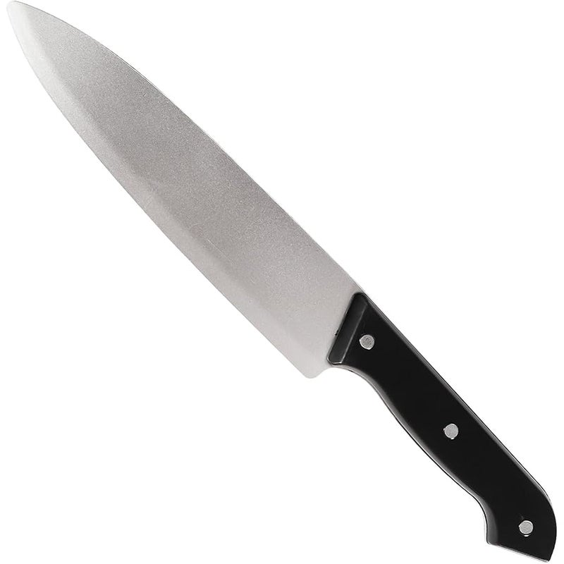 EPDPLAY Prop Knife -  Realistic Kills Butcher Prank Props, Costume Fake Knife Accessories for  Horror Party Role Playing（Gray） - Image 1