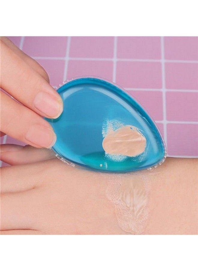 OUT OF BOX Professional Clear Silicone Translucent Antisponge Makeup Applicator Blender For Contouring Bb Cc Cream - Image 3