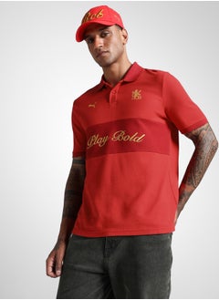 بوما تيشرت بولو كلاسيكي Puma X RCB للرجال  - Image 1