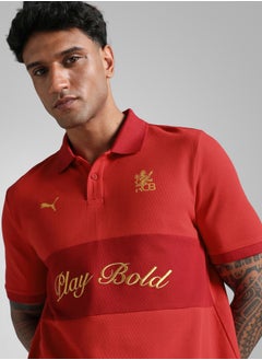 بوما تيشرت بولو كلاسيكي Puma X RCB للرجال  - Image 3