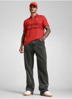 بوما تيشرت بولو كلاسيكي Puma X RCB للرجال  - Image 5
