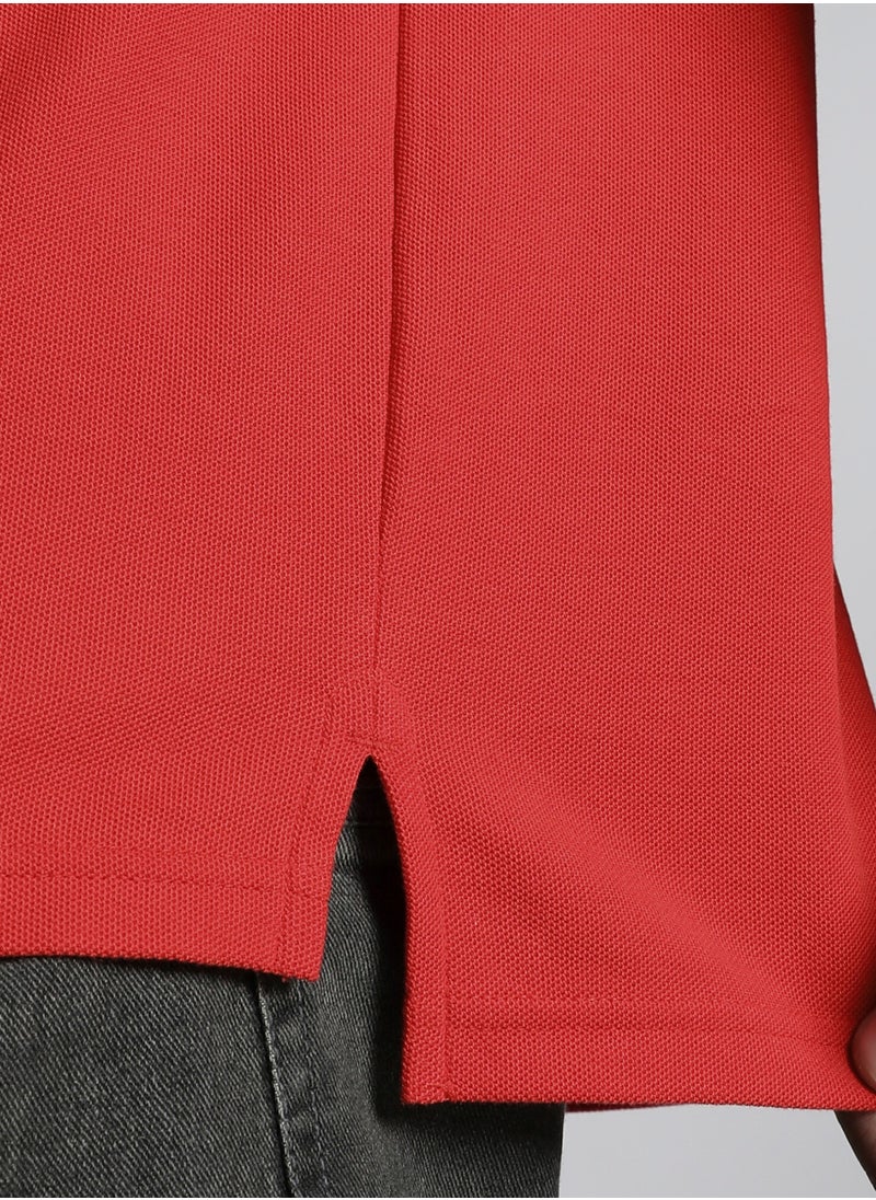 PUMA - RCB Retro Mens Red Polo Shirt - Image 1
