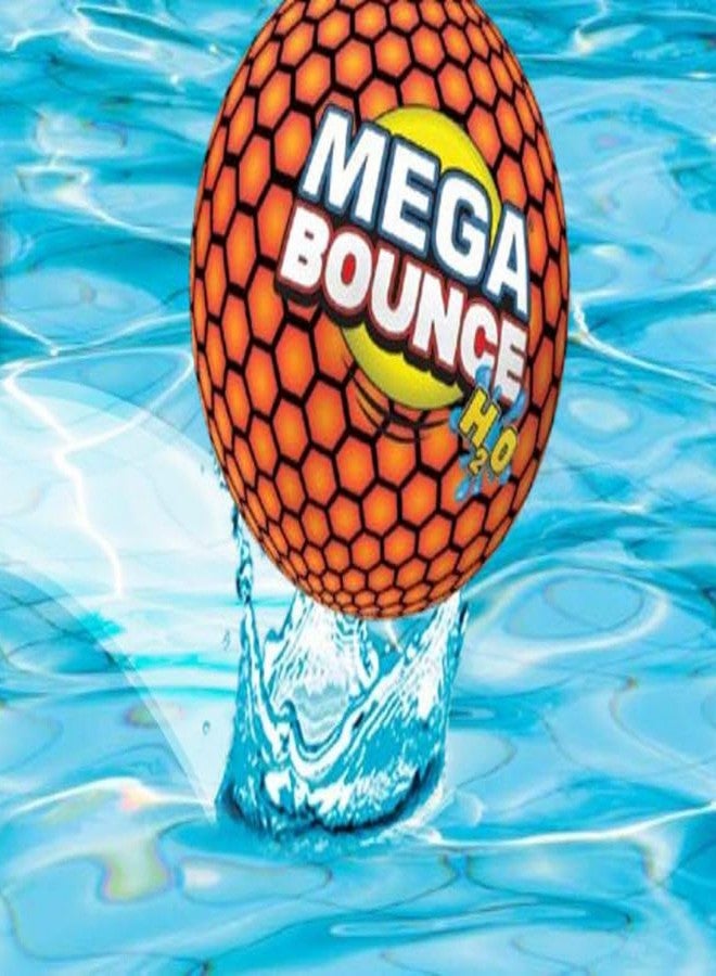 Wicked Mega Bounce H2O - Water Bouncing Ball for Swimming Pool, Beach, or Lake Activities. Throw The Bouncy Ball Down Hard On Water & Watch It Bounce Back High and Make A Splash! 1 Random Color Only - Image 3