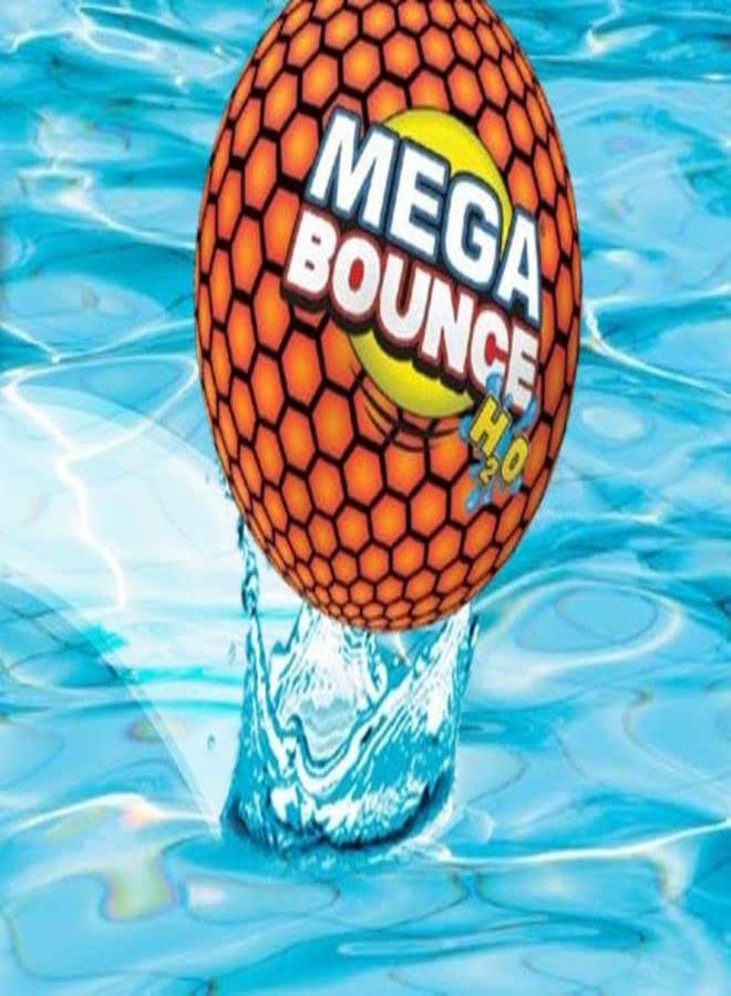 Wicked Mega Bounce H2O - Water Bouncing Ball for Swimming Pool, Beach, or Lake Activities. Throw The Bouncy Ball Down Hard On Water & Watch It Bounce Back High and Make A Splash! 1 Random Color Only - Image 2