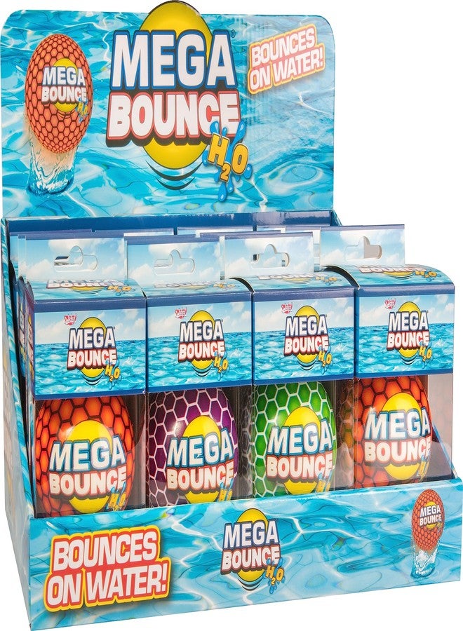 Wicked Mega Bounce H2O - Water Bouncing Ball for Swimming Pool, Beach, or Lake Activities. Throw The Bouncy Ball Down Hard On Water & Watch It Bounce Back High and Make A Splash! 1 Random Color Only - Image 4