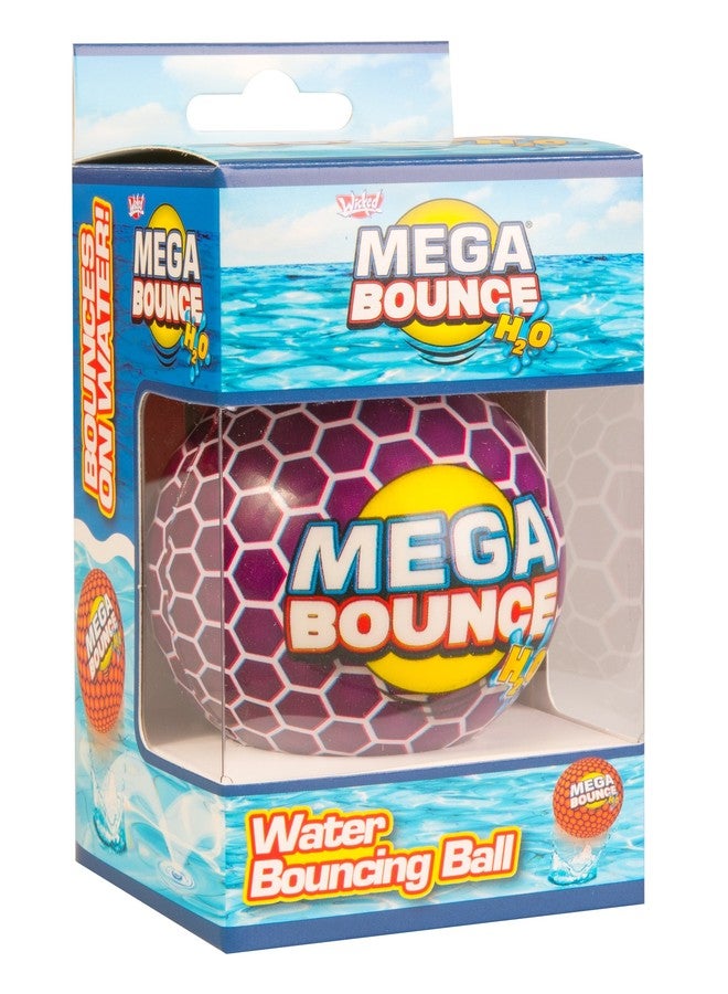 Wicked Mega Bounce H2O - Water Bouncing Ball for Swimming Pool, Beach, or Lake Activities. Throw The Bouncy Ball Down Hard On Water & Watch It Bounce Back High and Make A Splash! 1 Random Color Only - Image 5