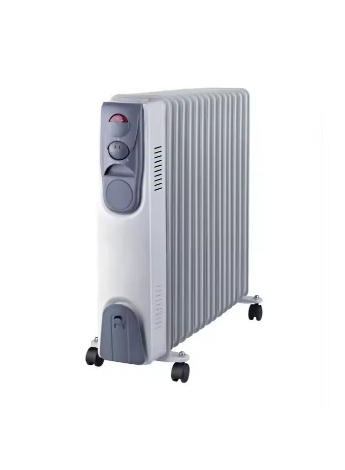 مايكروبلس مدفأة كهربائية مملوءة بالزيت مزودة بـ 11 زعنفة لتدفئة فعالة ودفء يدوم طويلاً - Image 2