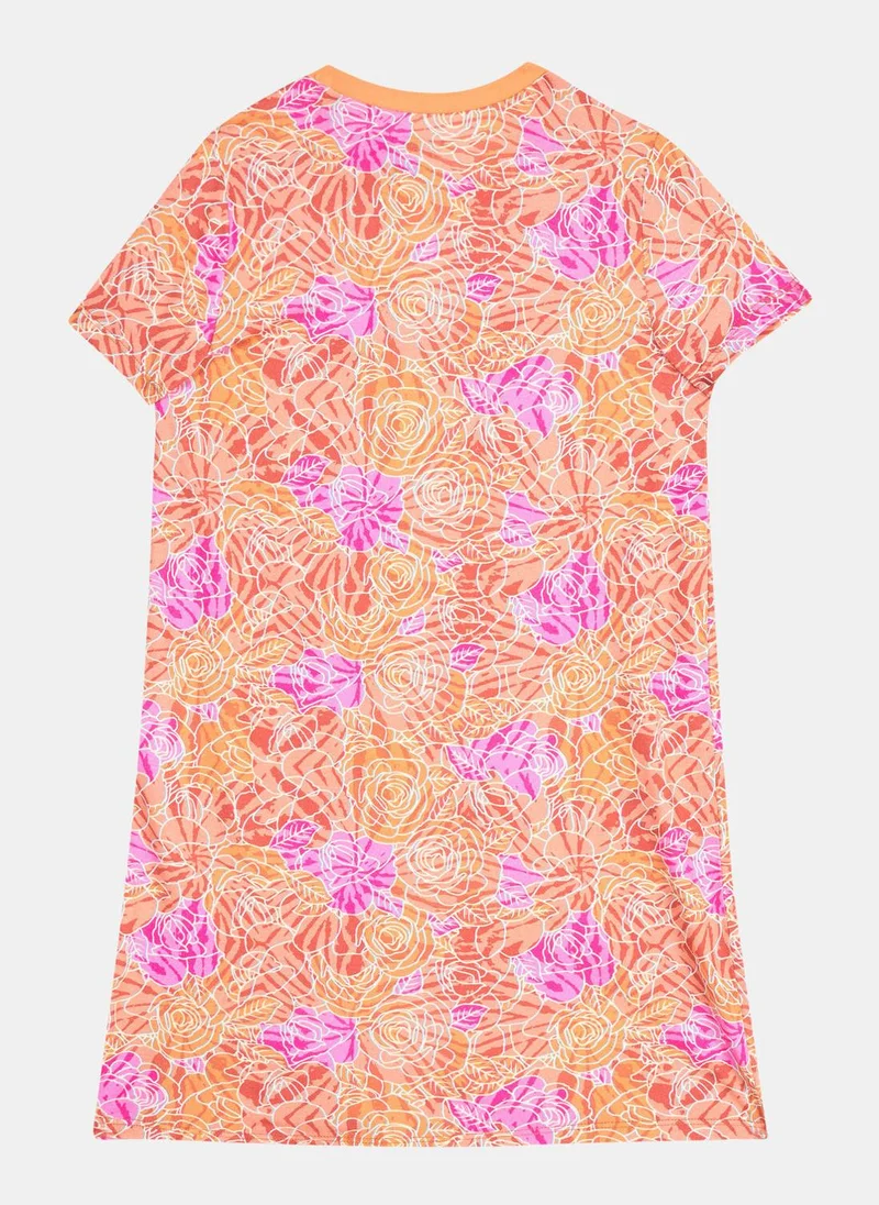 VANS Kids' Floral Camo T-Shirt Dress