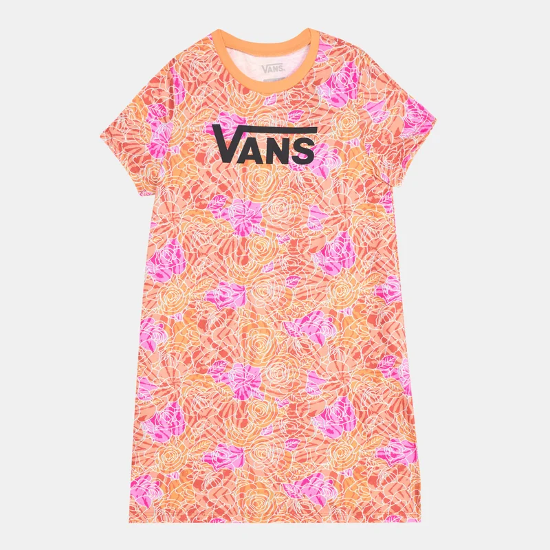VANS Kids' Floral Camo T-Shirt Dress