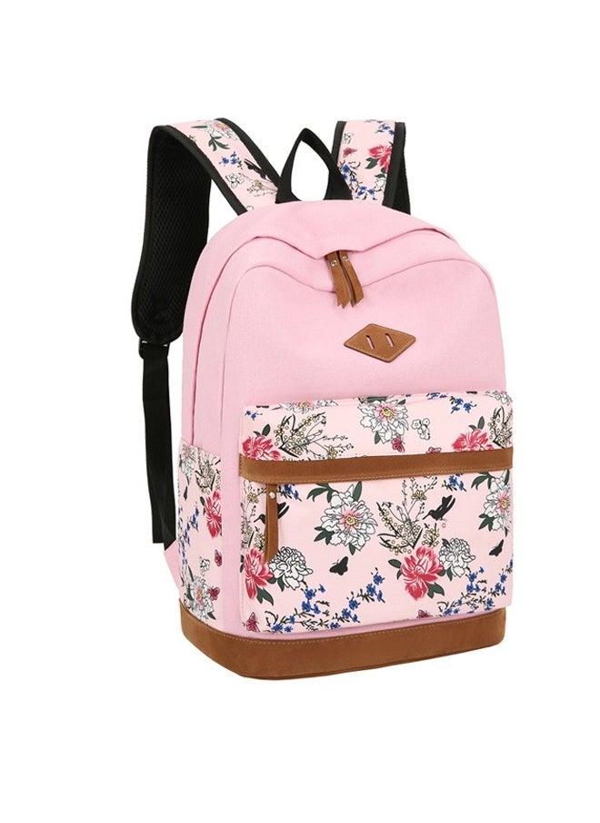 AL RAID - School Backpacks for Teen Girls 3 In 1 School Bookbags Set Lunch Bag Pencil Case Travel Lightweight Daypack Kids' School Bag - Image 1