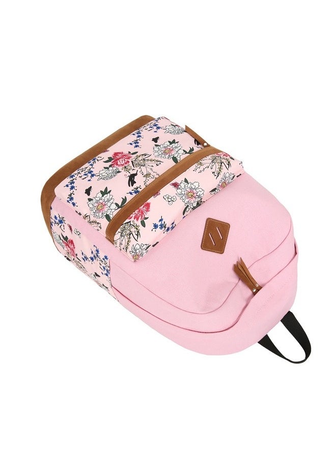 AL RAID - School Backpacks for Teen Girls 3 In 1 School Bookbags Set Lunch Bag Pencil Case Travel Lightweight Daypack Kids' School Bag - Image 1