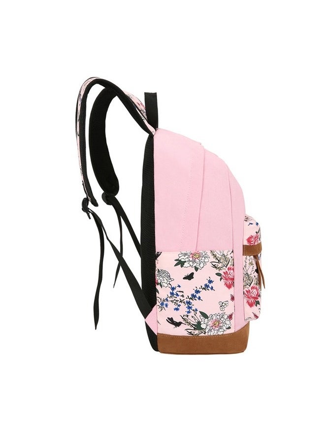 AL RAID - School Backpacks for Teen Girls 3 In 1 School Bookbags Set Lunch Bag Pencil Case Travel Lightweight Daypack Kids' School Bag - Image 1
