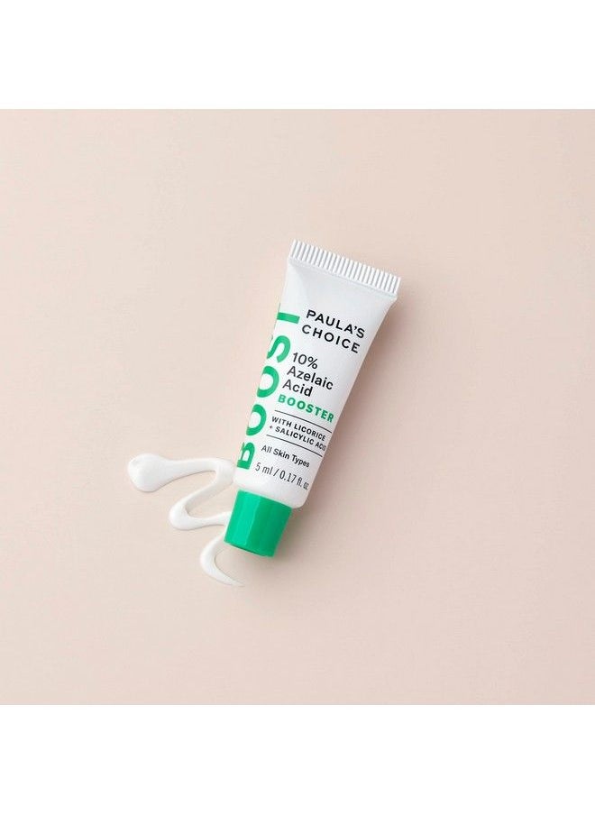 PAULA'S CHOICE - Boost 10% Azelaic Acid Booster Cream Gel Licorice Extract & Salicylic Acid Oilfree Skin Brightening Serum 5 Ml - Image 1