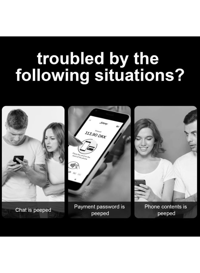 Muzz Privacy Screen Protector for Samsung Galaxy Z Fold7, Front Screen, 9H Hardness Tempered Glass, Anti-Spy (3) - Image 5