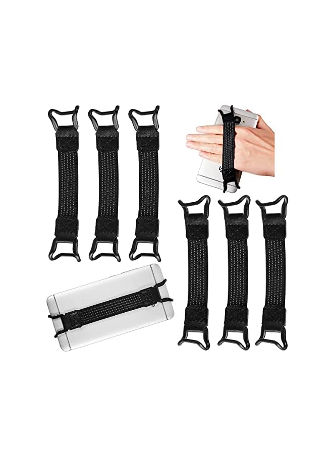 KASTWAVE Pieces Mobile Phone Security Hand Strap Holder Security Hand Strap Holder Phone Security Hand Grip Phone Accessory for 5.2-7.5 Inch Smartphones - Image 2