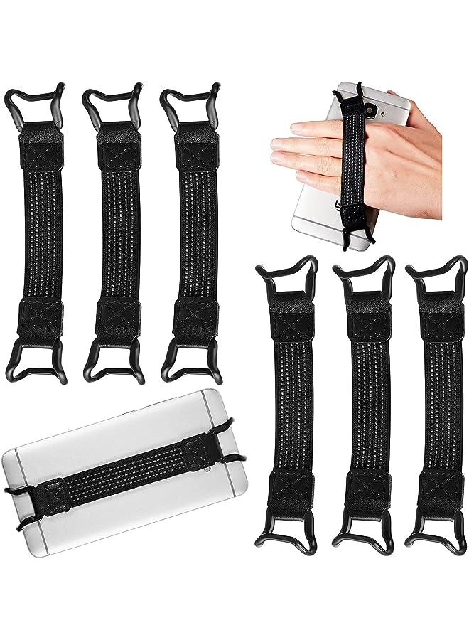 KASTWAVE Pieces Mobile Phone Security Hand Strap Holder Security Hand Strap Holder Phone Security Hand Grip Phone Accessory for 5.2-7.5 Inch Smartphones - Image 1