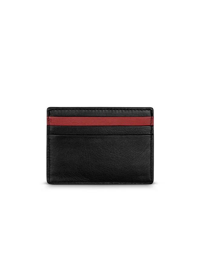 CERRUTI 1881 Antoine Leather Credit Card Case for Men