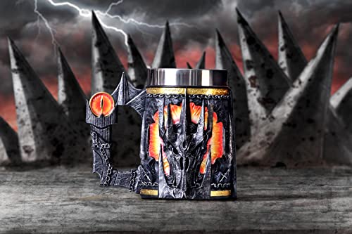 Nemesis Now Lord of the Rings Tankard HandPainted Resin Mug Officially Licensed Collectible 155cm Sauron - Image 3