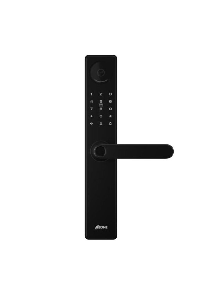 أوزون أقفال أوزون الذكية للأقفال الرقمية المنزلية Morphy NXT i، كلمة المرور، بطاقة RFID، مفتاح الطوارئ، تطبيق Ozolife للهاتف المحمول والوصول إلى بصمات الأصابع - Image 4