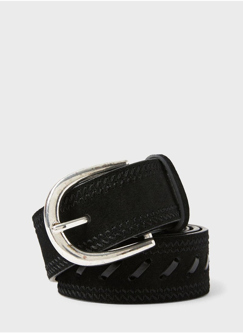 MANGO Leather Belt  - Image 1