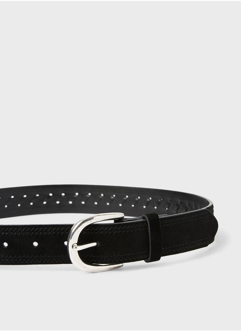 MANGO Leather Belt  - Image 3