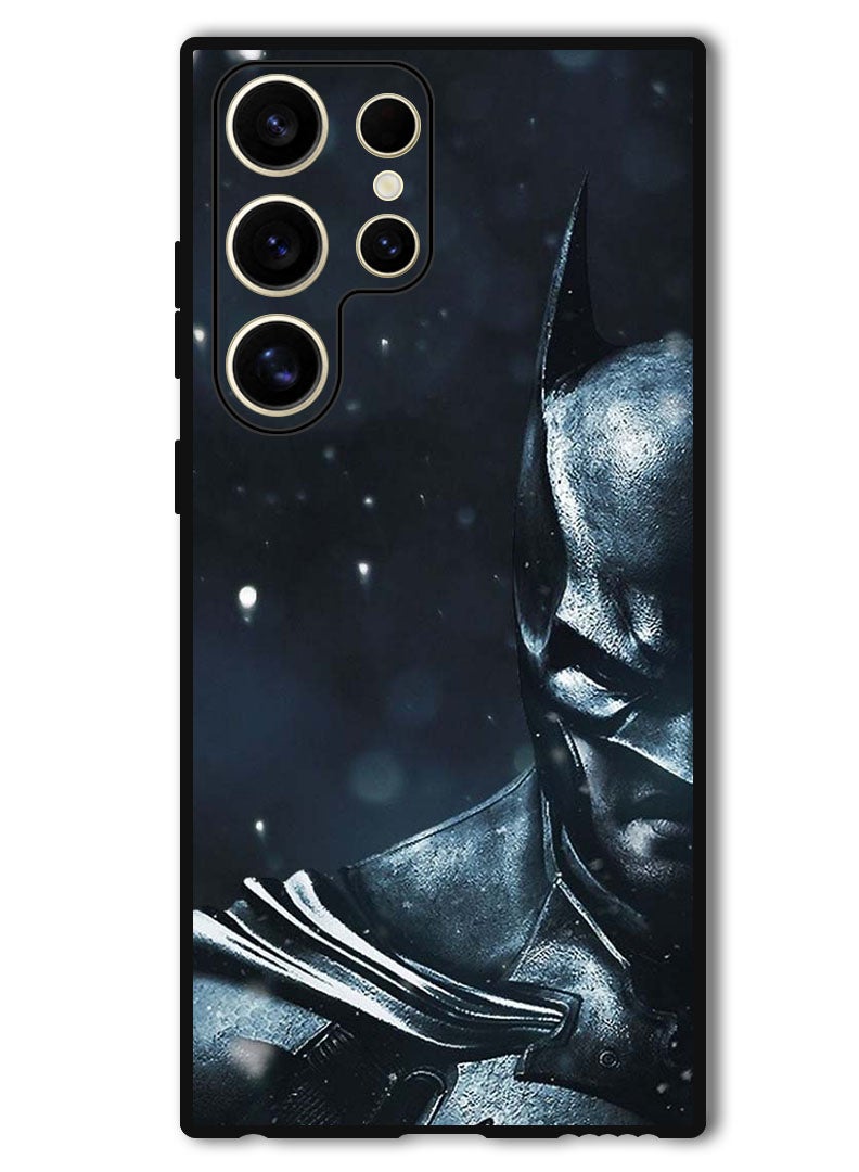 Theodor Protective Case Anti Scratch Shock Proof Bumper Cover For Samsung Galaxy S24 Ultra Batman Show Half Face - Image 1