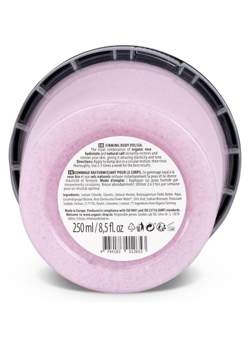 Organic Shop Firming Body Polish Rose 250 ml - Image 4
