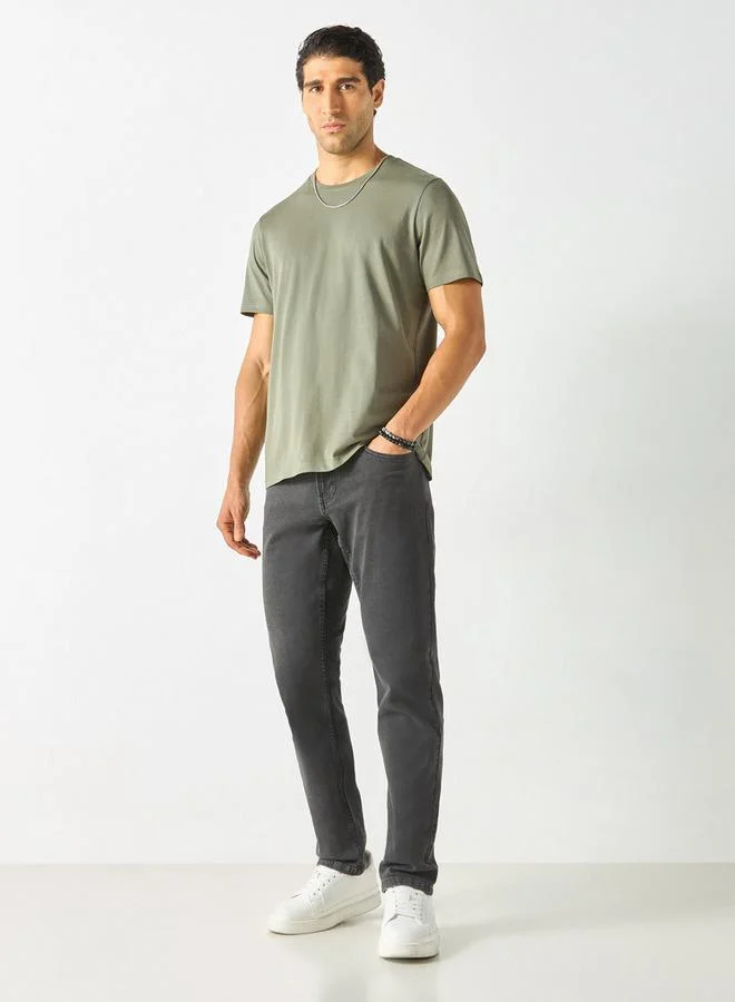 Splash FAV Crew Neck T-shirt with Short Sleeves
