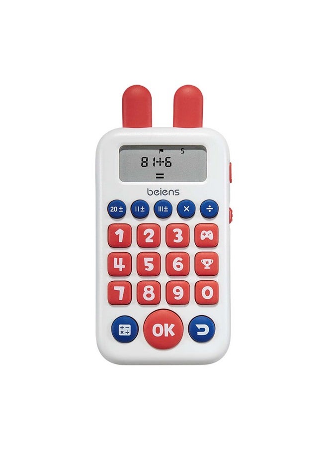 beiens - beiens Learning Toys for 4+ Year olds, Math Games, Educational Toys for Addition, Subtraction, Division and Multiplication Game, Electronic Math Flash Cards - Image 1