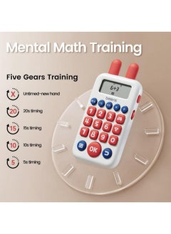 beiens beiens Learning Toys for 4+ Year olds, Math Games, Educational Toys for Addition, Subtraction, Division and Multiplication Game, Electronic Math Flash Cards  - Image 5