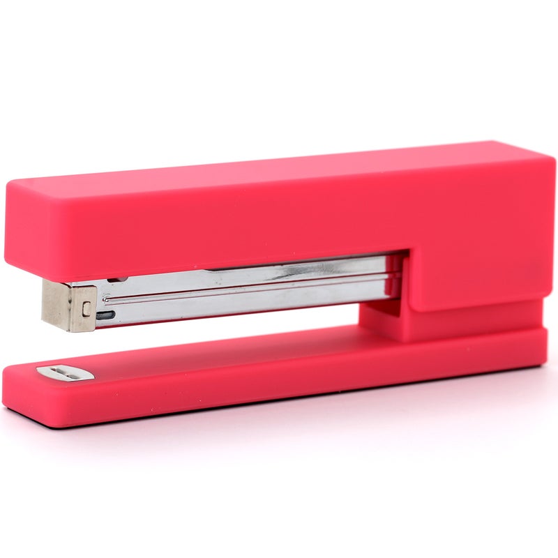 Office Style Precision Jam-Free Full Strip Non-Skid Stapler, Pink - Image 4