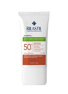 Rilastil كريم أكنيستيل لتطبيع الزهم SPF 50+ 40 مل  - Image 1