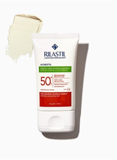 Rilastil كريم أكنيستيل لتطبيع الزهم SPF 50+ 40 مل  - Image 3