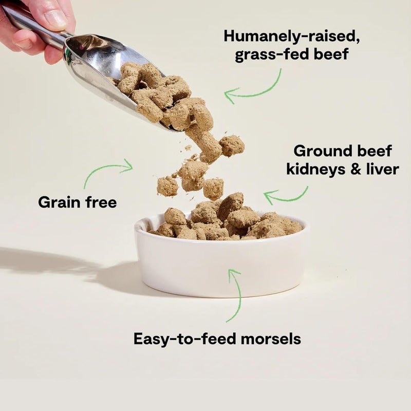 Open Farm Freeze-Dried Raw Grass-Fed Beef Recipe Dog Food - 13.5 oz - Image 2